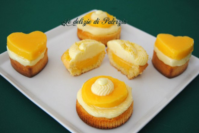 Tortine al lemon curd e crema al mascarpone