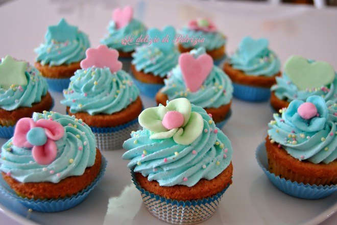 Cupcakes con cream cheese frosting