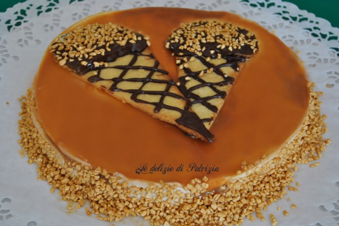 Torta yogurt, caramello e mou copia