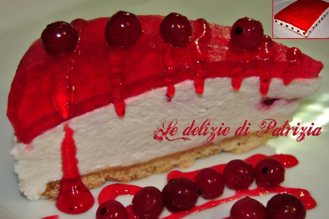 Torta yogurt e ribes