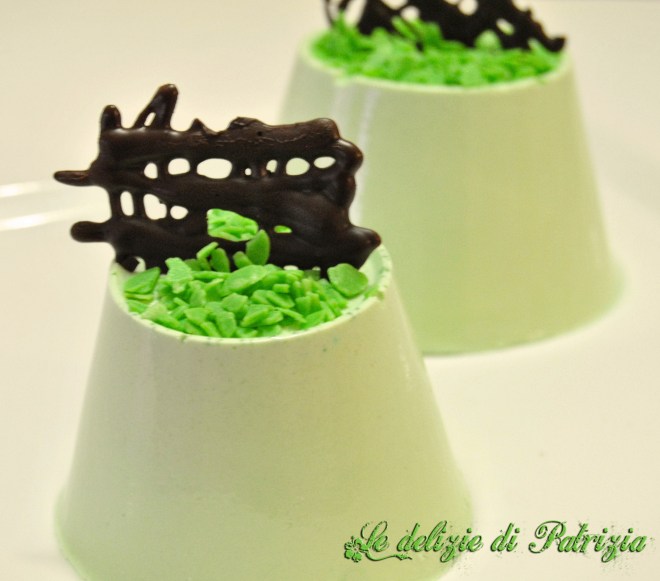 Panna cotta al pistacchio