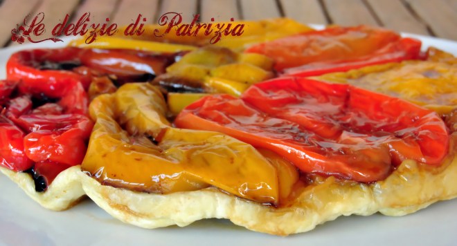 Tarte tatin ai peperoni