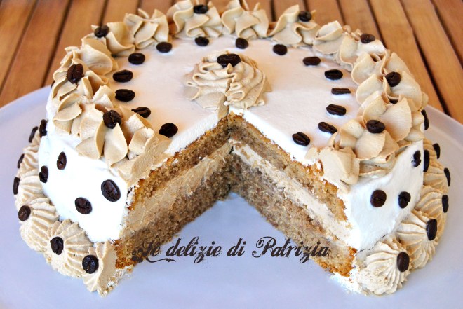 Mocha cake con ganache al caffè