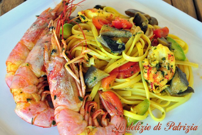Linguine terra e mare