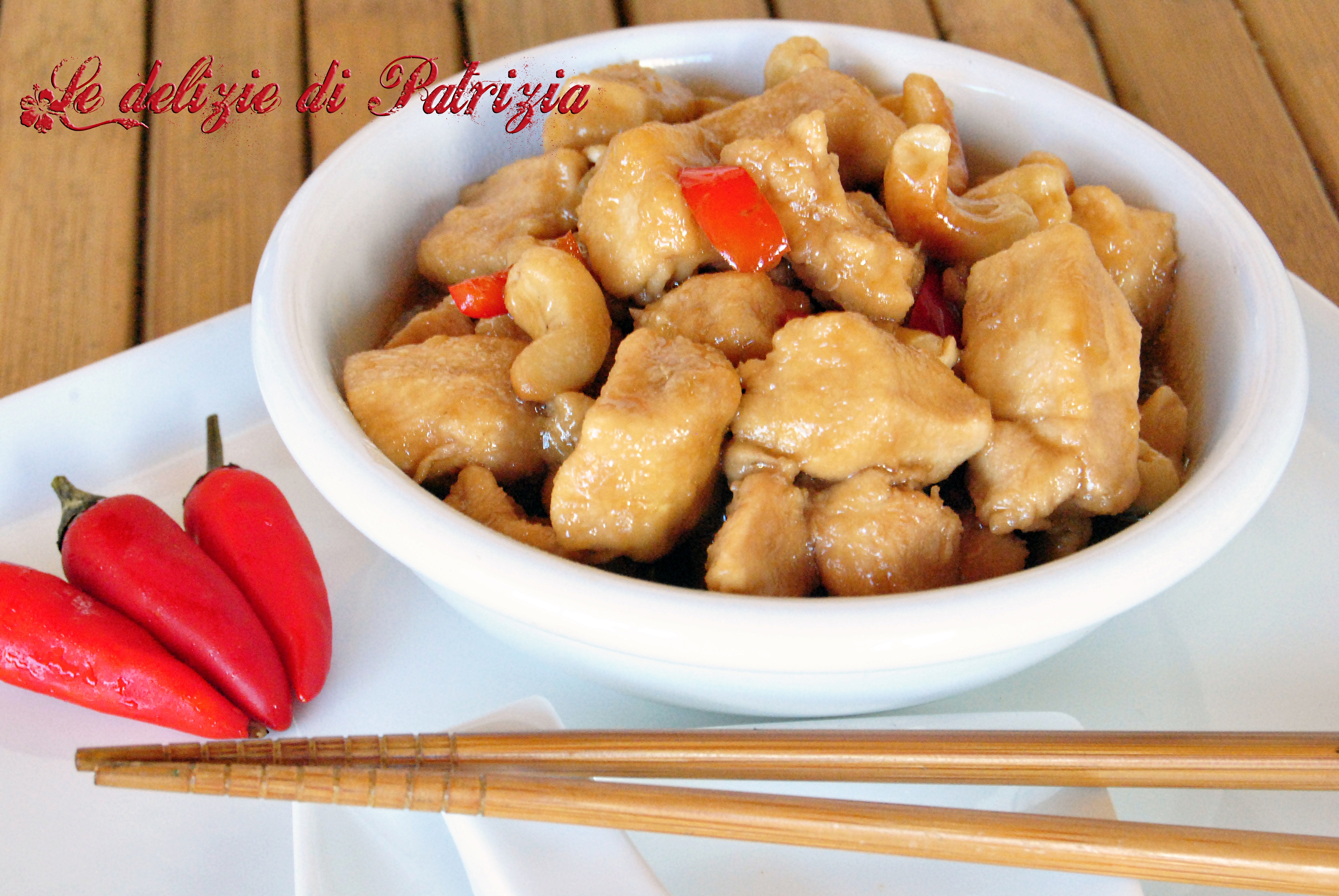 Pollo in salsa di soia e anacardi | Le delizie di Patrizia, image size:3872x2592
