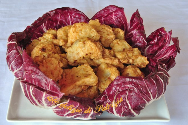 Cavolfiore in pastella