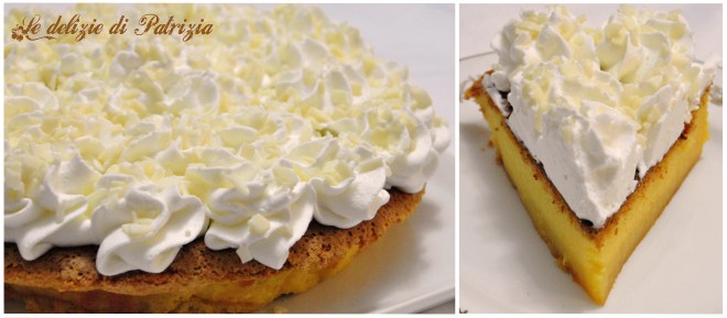 Torta al cioccolato bianco senza farina