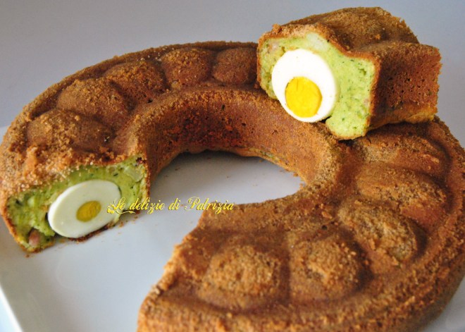 Ciambellone broccoli e uova