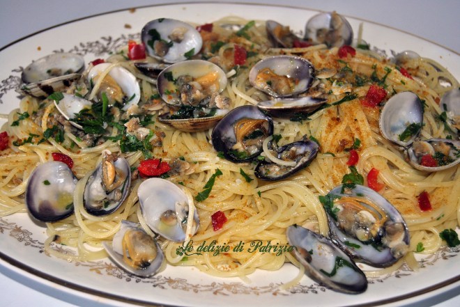 Spaghetti vongole e bottarga