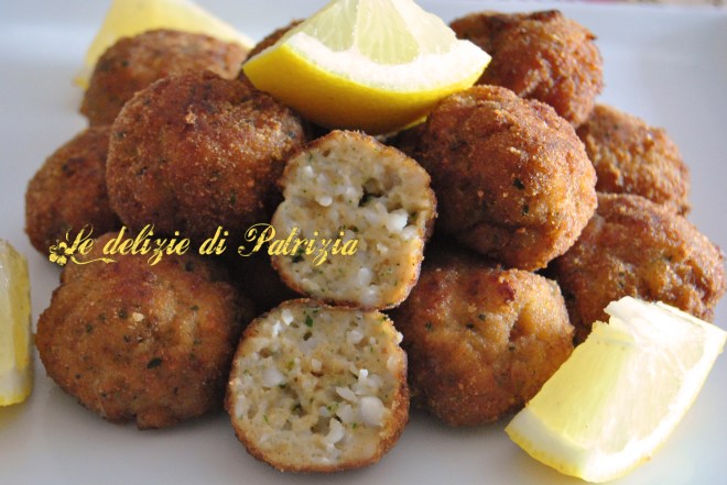 Polpette di totani