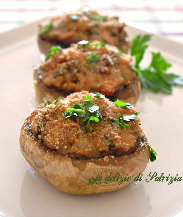 Funghi ripieni