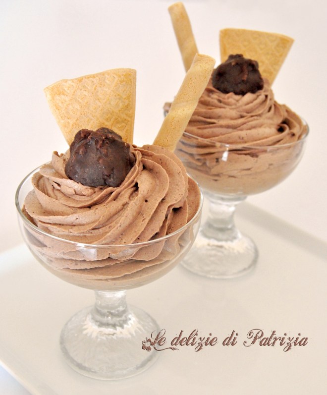 Mousse di mascarpone e cioccolato (senza uova)