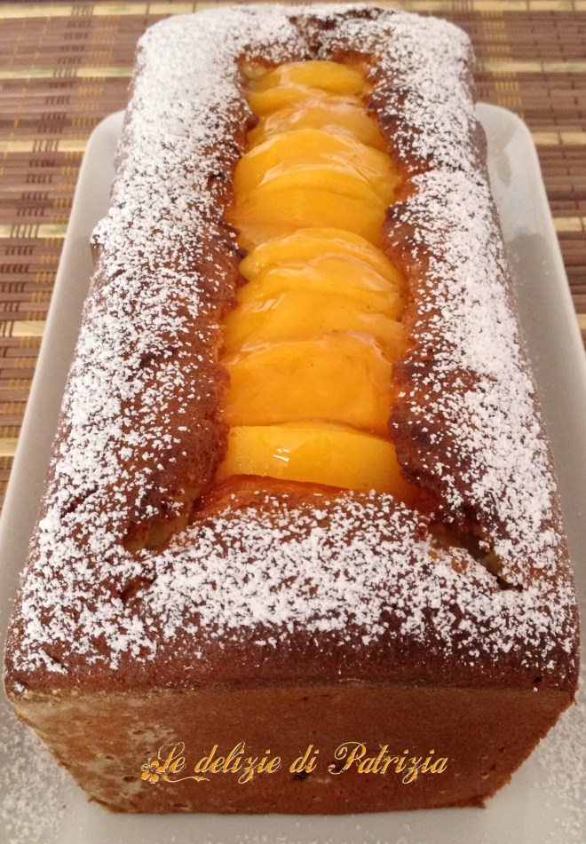 Plumcake alle pesche ©Le delizie di Patrizia Gabriella Scioni