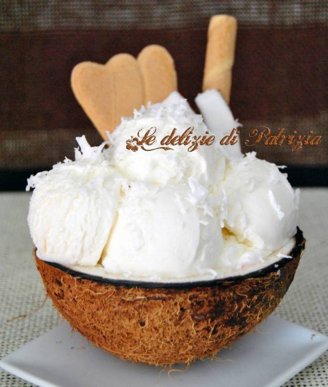 Semifreddo al cocco ©Le delizie di Patrizia Gabriella Scioni