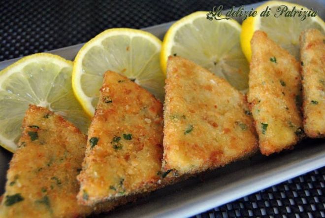 Panatine di polpa di granchio e patate