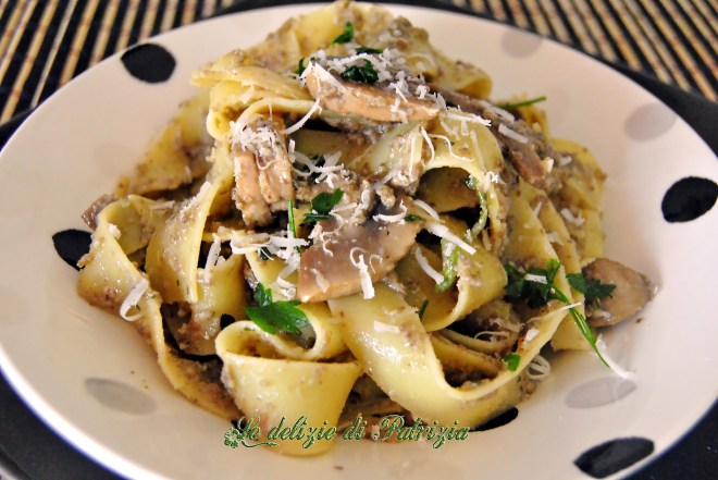 Pappardelle ai funghi