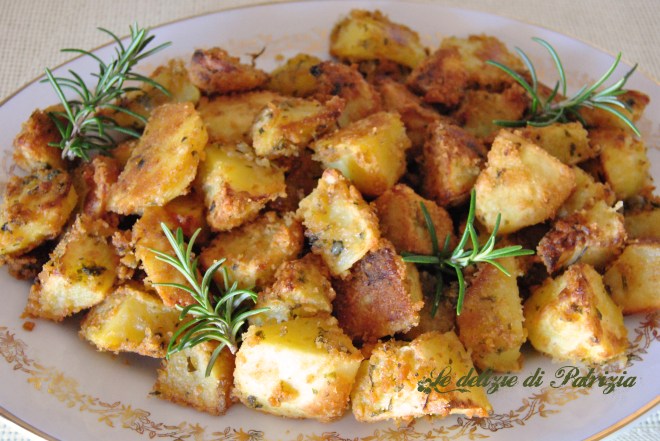 Patate al forno gratinate