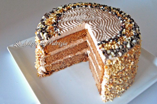 Torta nocciola e rum