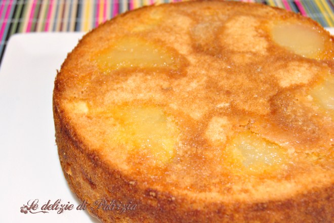 Torta rovesciata alle pere
