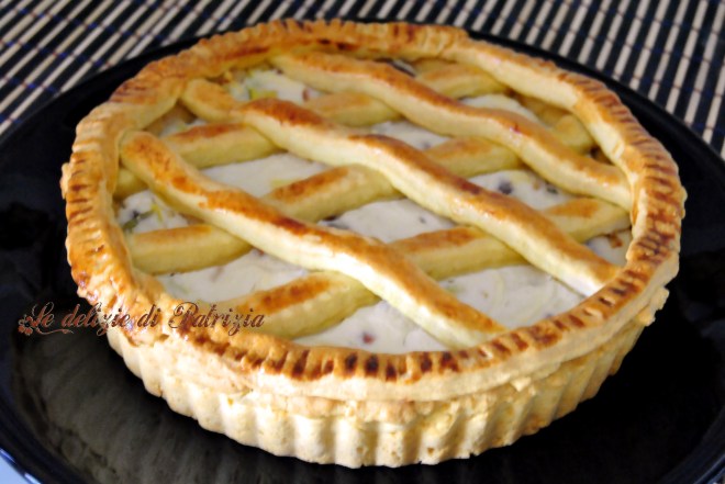 Crostata salata di ricotta