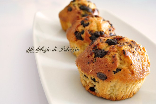 Tortine al caramello con gocce di cioccolato