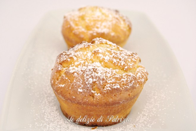 Tortini con ricotta e farina di mandorle