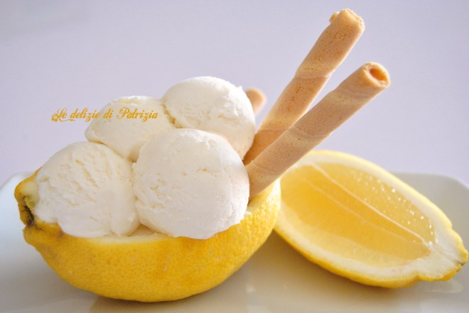 Gelato cremoso al limone