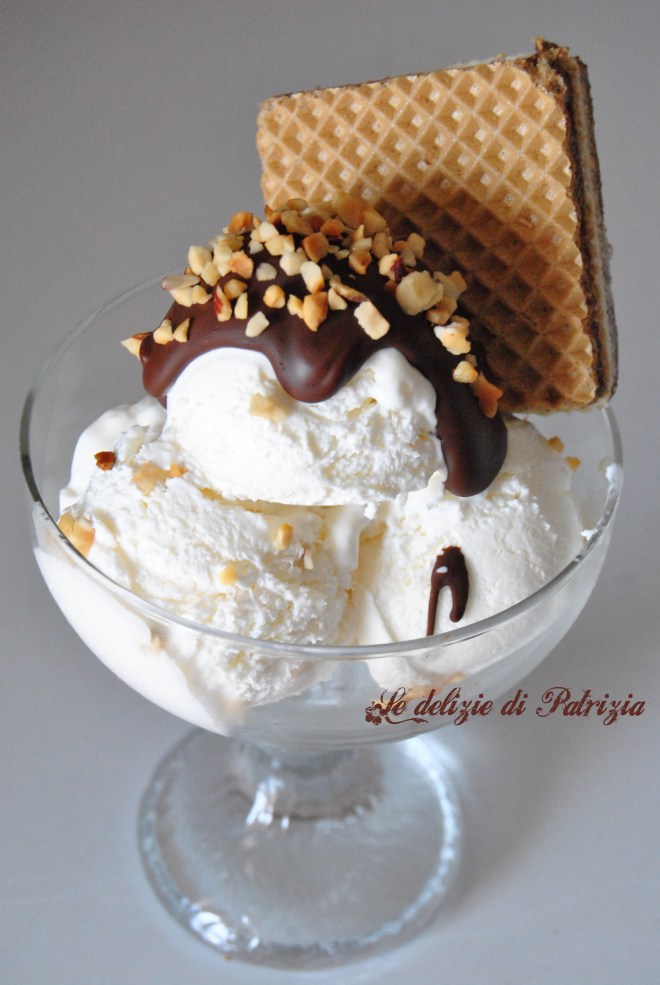 Gelato cremoso cuore di panna