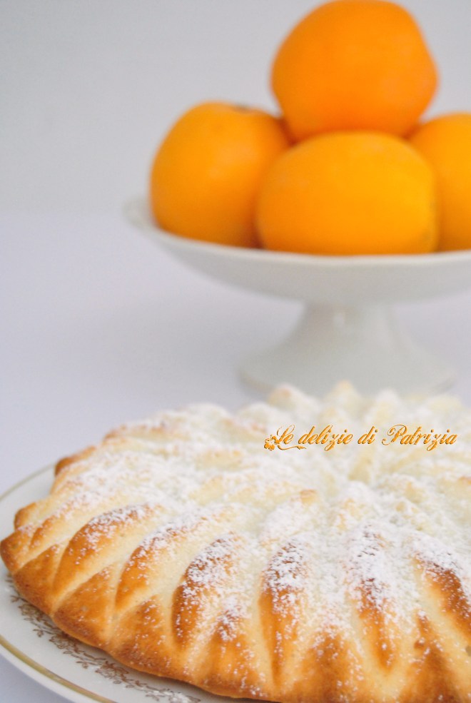 Angel cake al profumo d'arancia