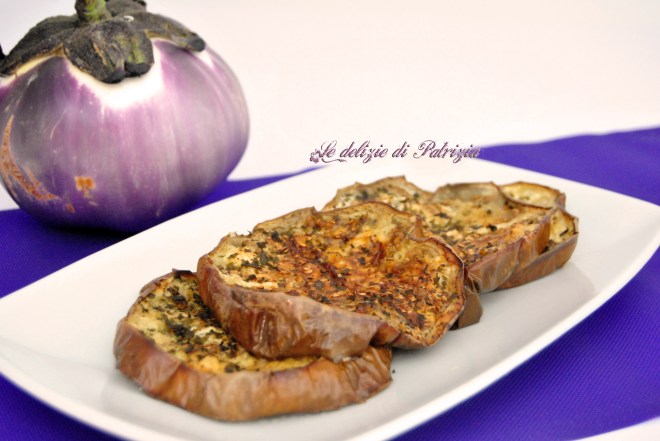 Melanzane marinate al forno