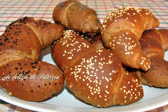 Cornetti di pane ai sette cereali