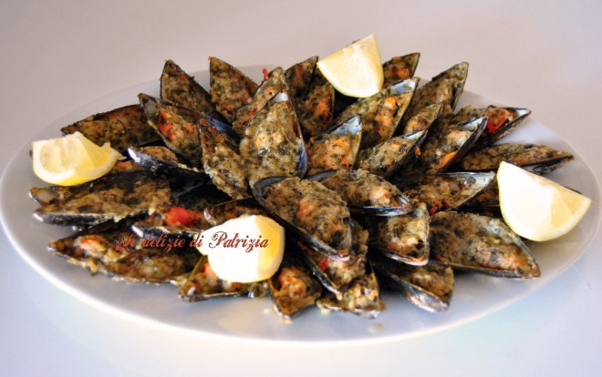 Cozze gratinate