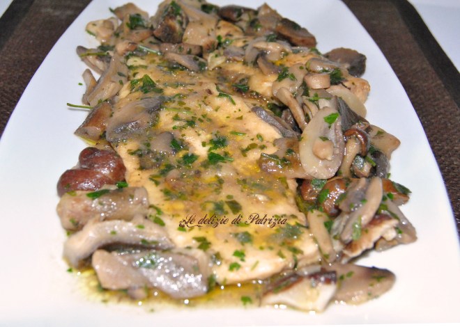 Scaloppine ai funghi