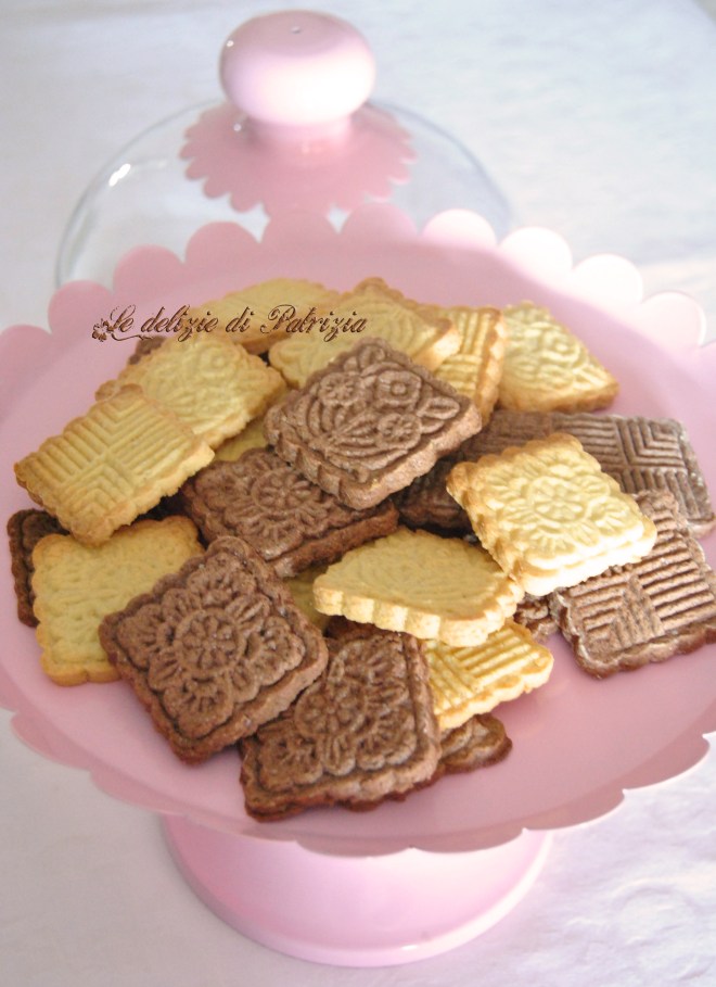 Biscotti croccanti vaniglia e cacao
