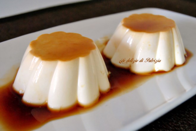 Panna cotta al caramello
