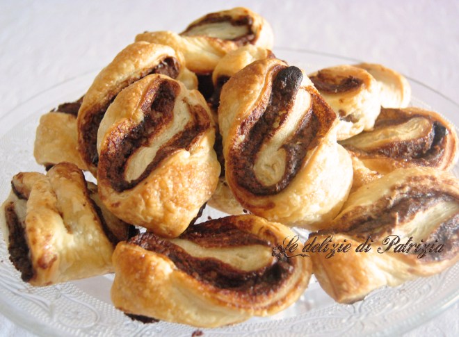 Sfogliatine con nutella