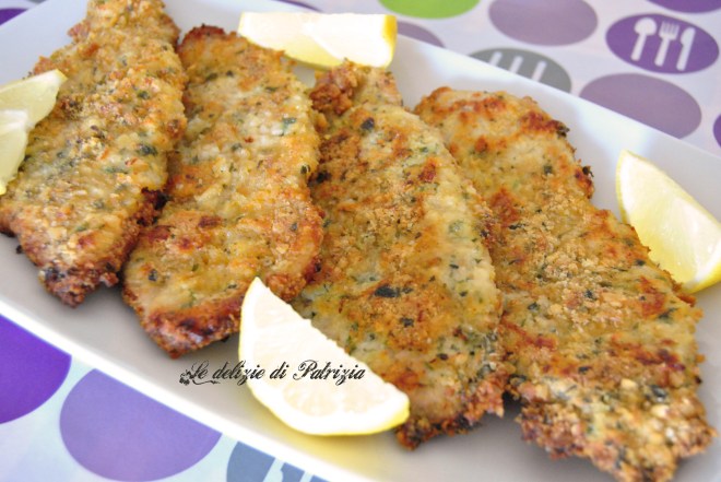 Cotolette croccanti con erbette (al forno)