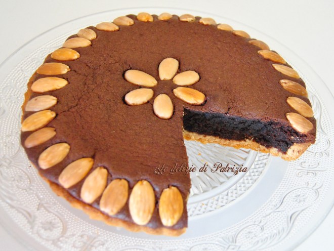 Crostata con frangipane al cacao