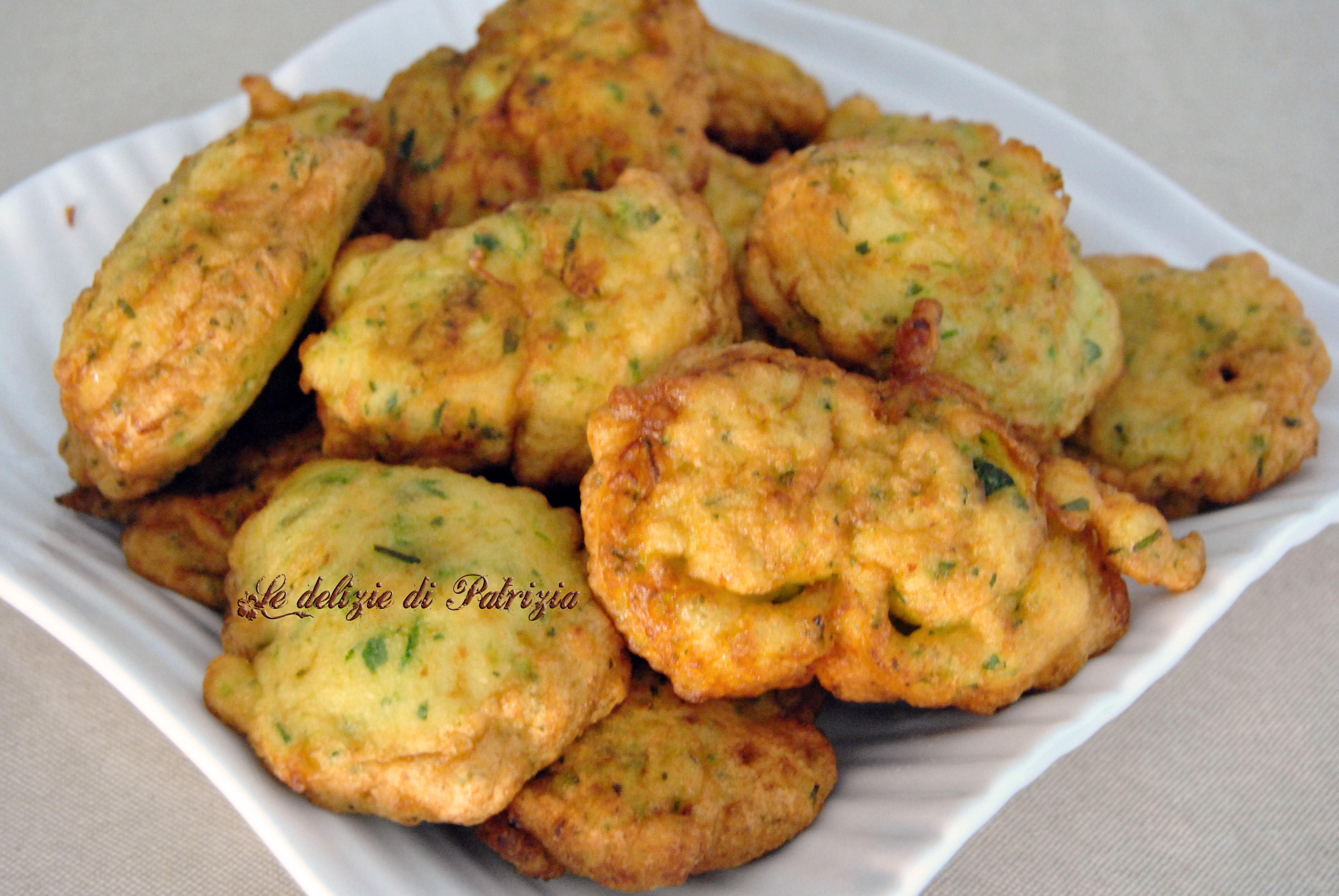 Frittelle di zucchine e patate | Le delizie di Patrizia
