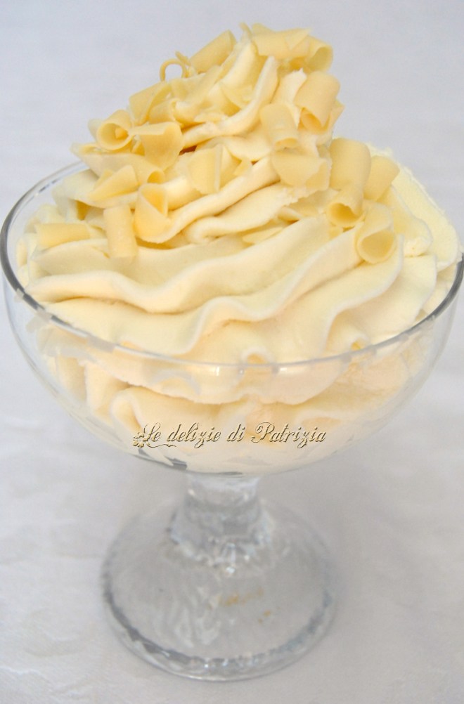 Ganache montata al cioccolato bianco