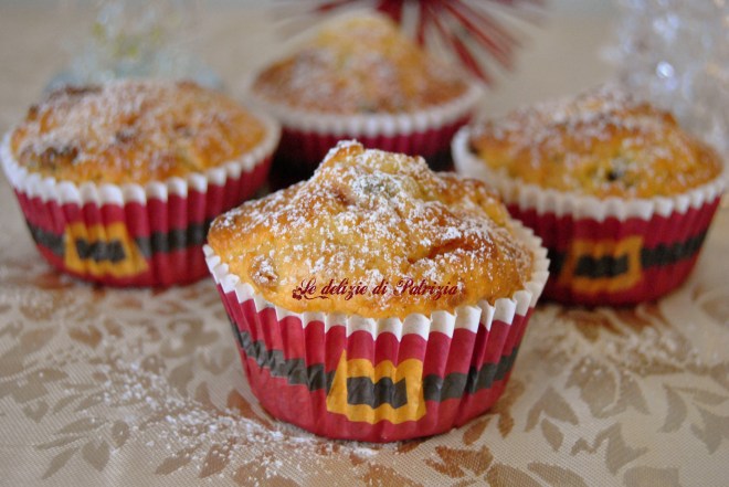 Muffins al panettone