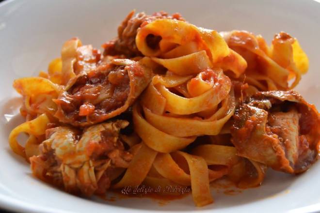 Tagliatelle ai granchi di mare