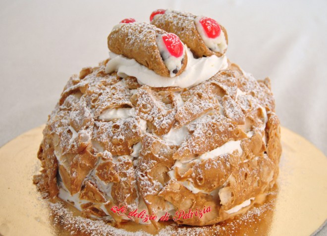 Torta cannolo