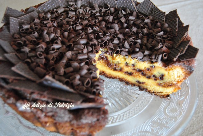 Torta di pandoro con crema di whisky