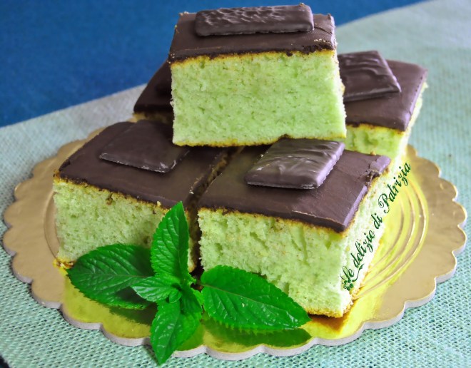 Torta menta e cioccolato