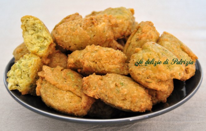Falafel al pesto (frittelle di ceci)