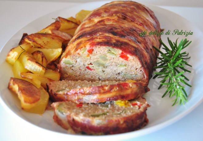 Polpettone con verdure di stagione