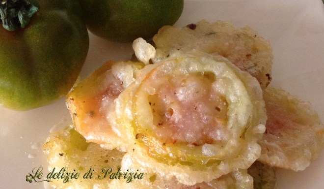 Pomodori verdi fritti